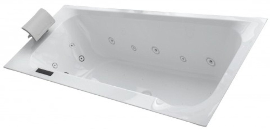 Photo Acrylic bath Jacob Delafon Evok 180x80 E5BC242L-00 with luxe system