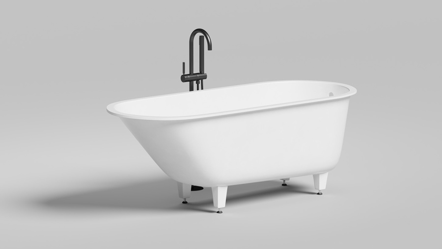 Photo Salini Ornella 160x70 102326MF RAL matte bath