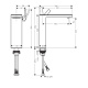 Photo Axor MyEdition 47020000 chrome/mirror glass sink mixer