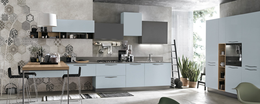 Photo Stosa Maya kitchen straight