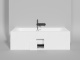 Photo Bath of artificial stone Salini Orlando Axis Kit 190x80 103311GF painting by RAL completely