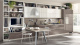 Photo Scavolini Motus kitchen corner with island
