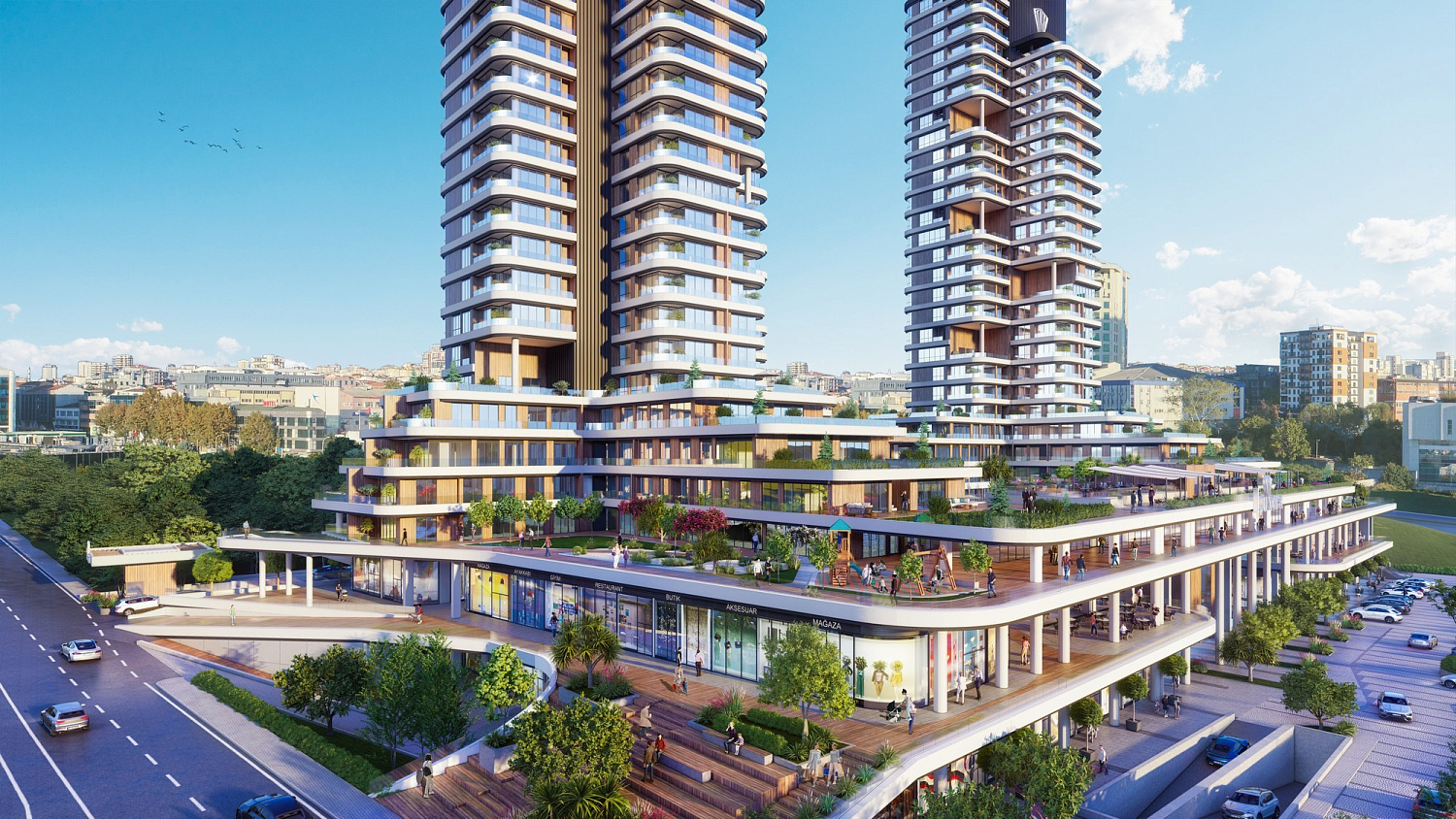Multifunctional residential complex in a promising area.