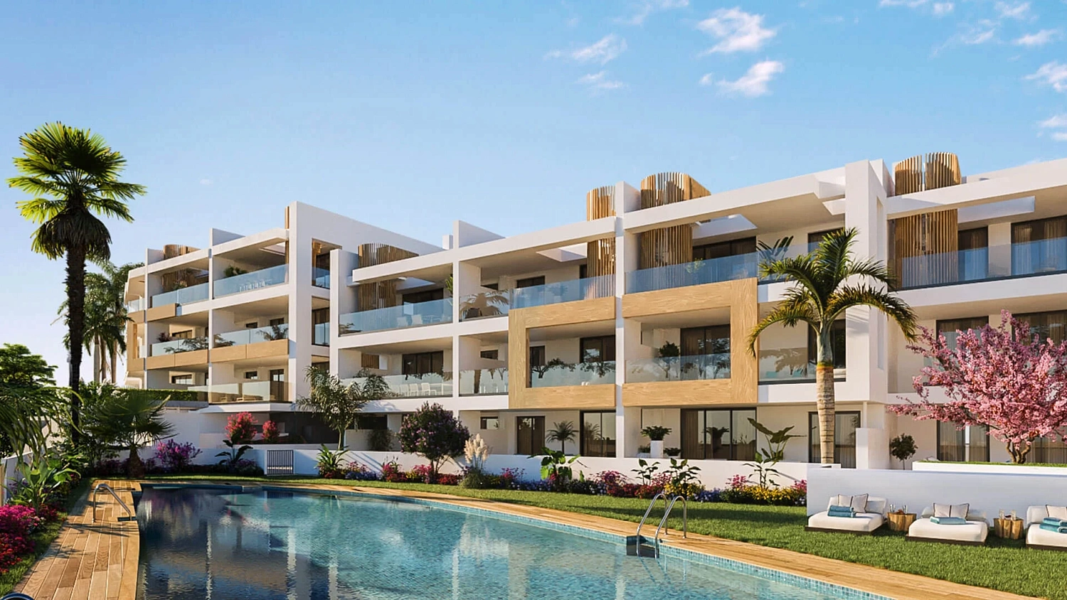 Apartment in a new building Apartments with sea views in an elite project in Fuengirol