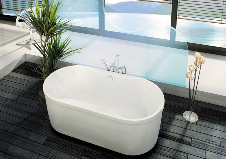 Photo Acrylic bath Hoesch Spectra length 180 cm 6465.010