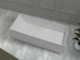 Photo Bath of artificial stone Abber Stein 170x72 AS9640-1.7 white matte