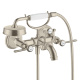 Photo Bath mixer Axor Montreux 16551820 with shower set polished nickel