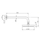Photo Top shower Nicolazzi Doccia 5705AG20 gold