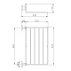 Photo Towel holder Nicolazzi Cristallo Di Rocca 1499GO09C gold