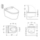 Photo Geberit AquaClean Sela 146.224.11.1 White panel