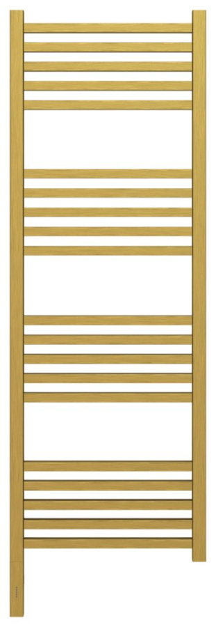 Photo Towel warmer electric Sunerja Modus 3.0 1200x400 MEM left 051-5700-1240 aged brass