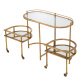 Photo Lavalle Serving Table (brass)