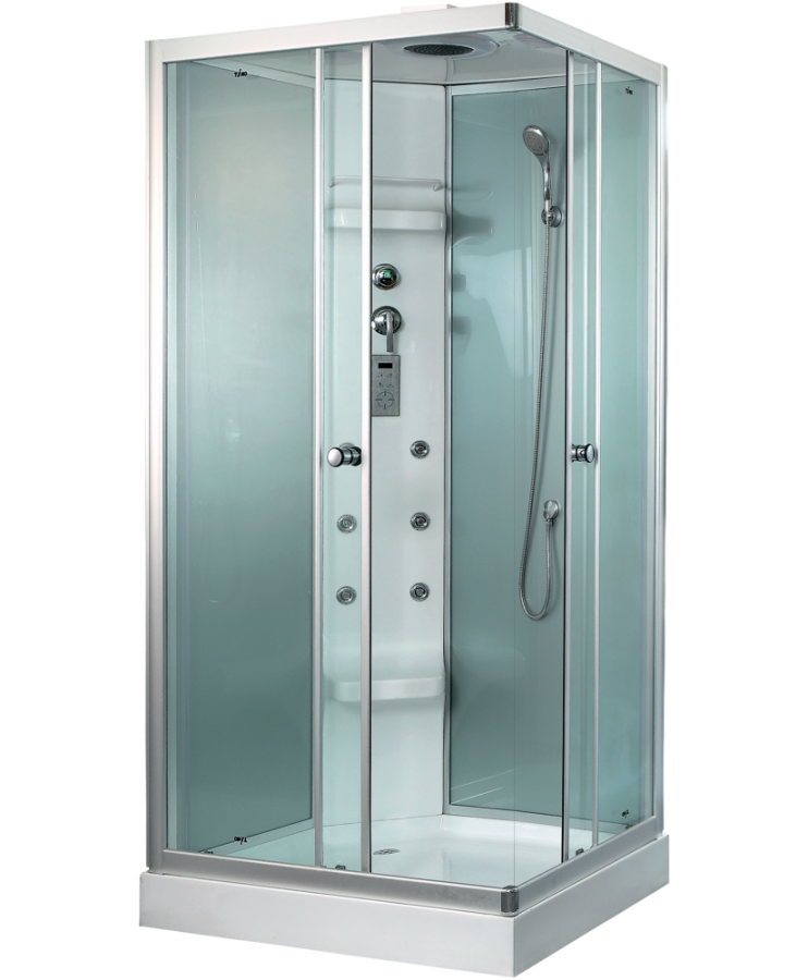Photo Shower cabin Timo Lux TL-1504 L, left-handed