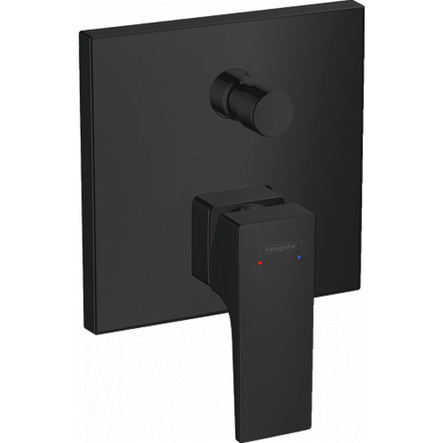Photo Bath mixer hansgrohe Metropol 32546670 with built-in protective combination, CM, matte black