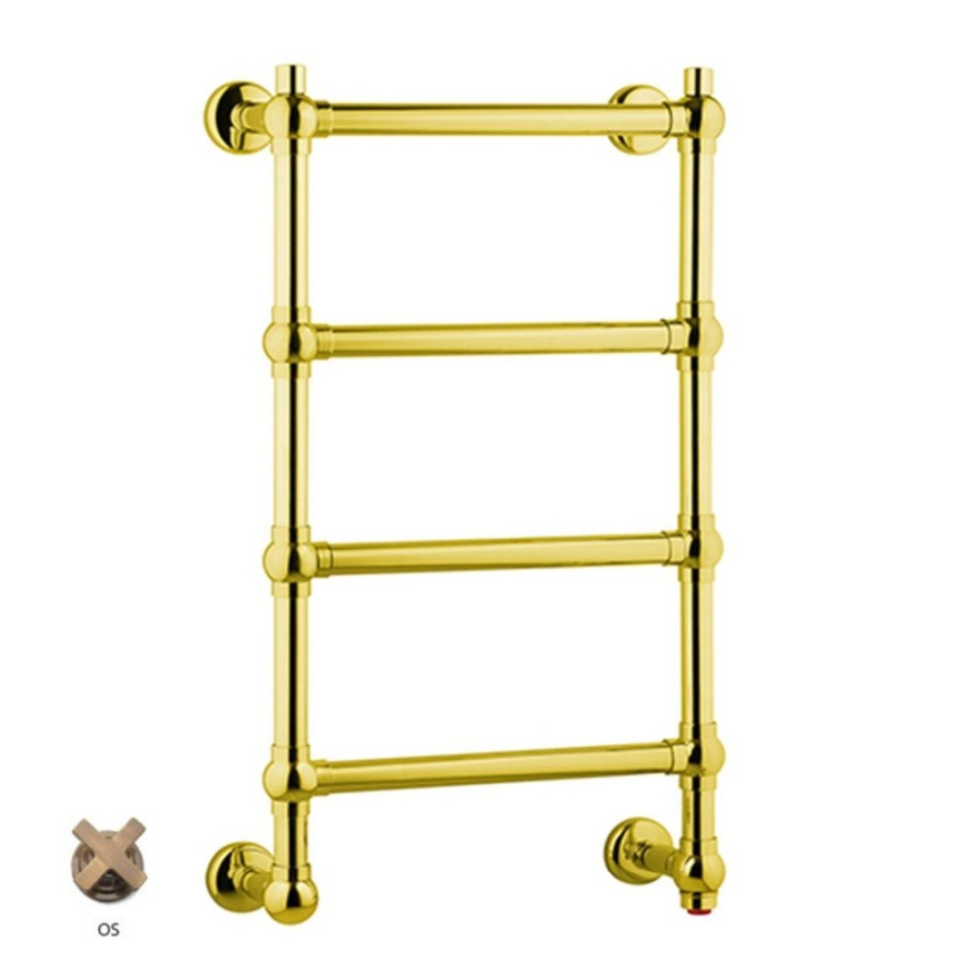 Photo Towel warmer electric Nicolazzi Electric 48x76 5528EOS matte brass