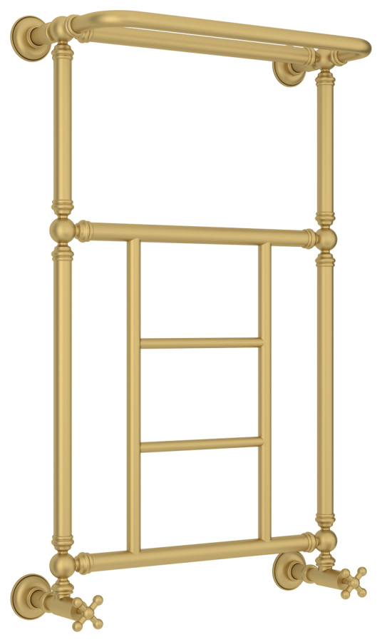 Photo Towel warmer water Sunerja Renaissance 1452 860x500 032-0282-8650 matte gold