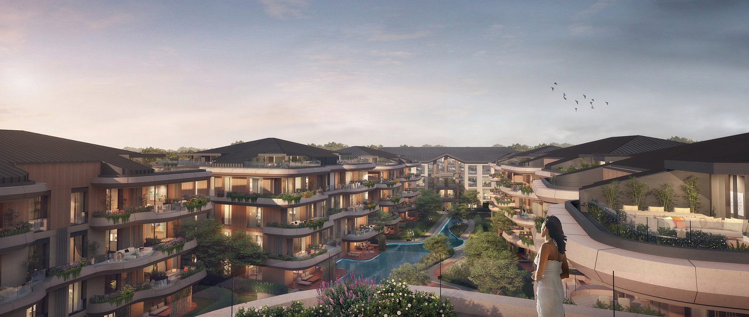 Luxury residential complex in the Floria area