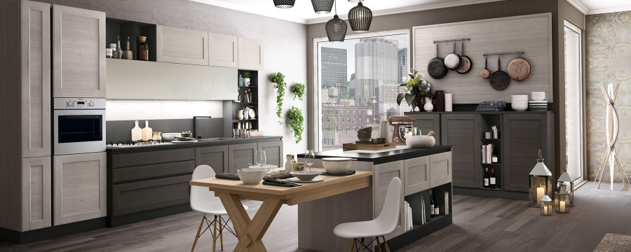 Photo Stosa York kitchen angular 345 by 225cm