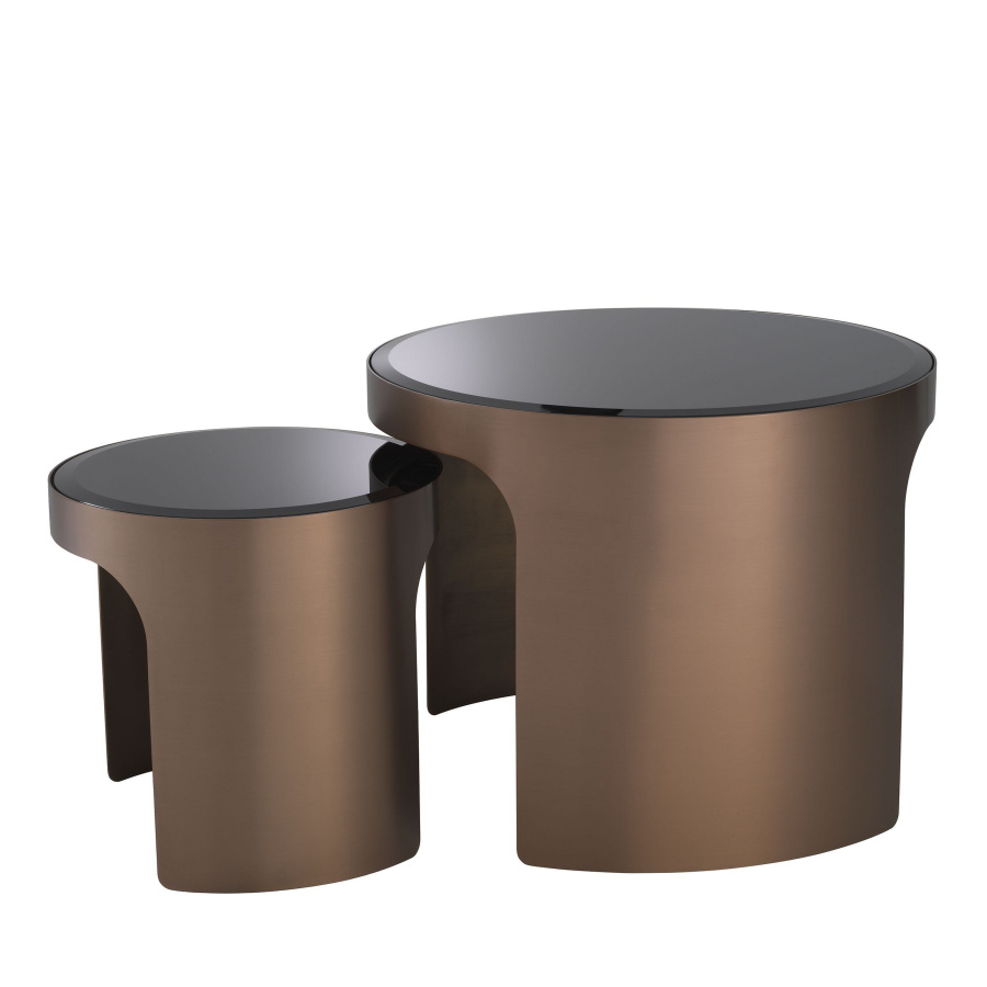 Photo Set of two side tables Piemonte