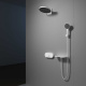 Photo Shower kit Vincea VSFW-2F12TMW white matte