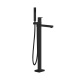 Photo Bath mixer Gessi Rettangolo 24961#706 black matte