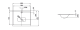 Photo Bette Lux 60x49 A160-000 HLW1 sink