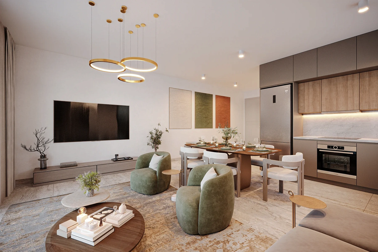 Apartment in new building AURA