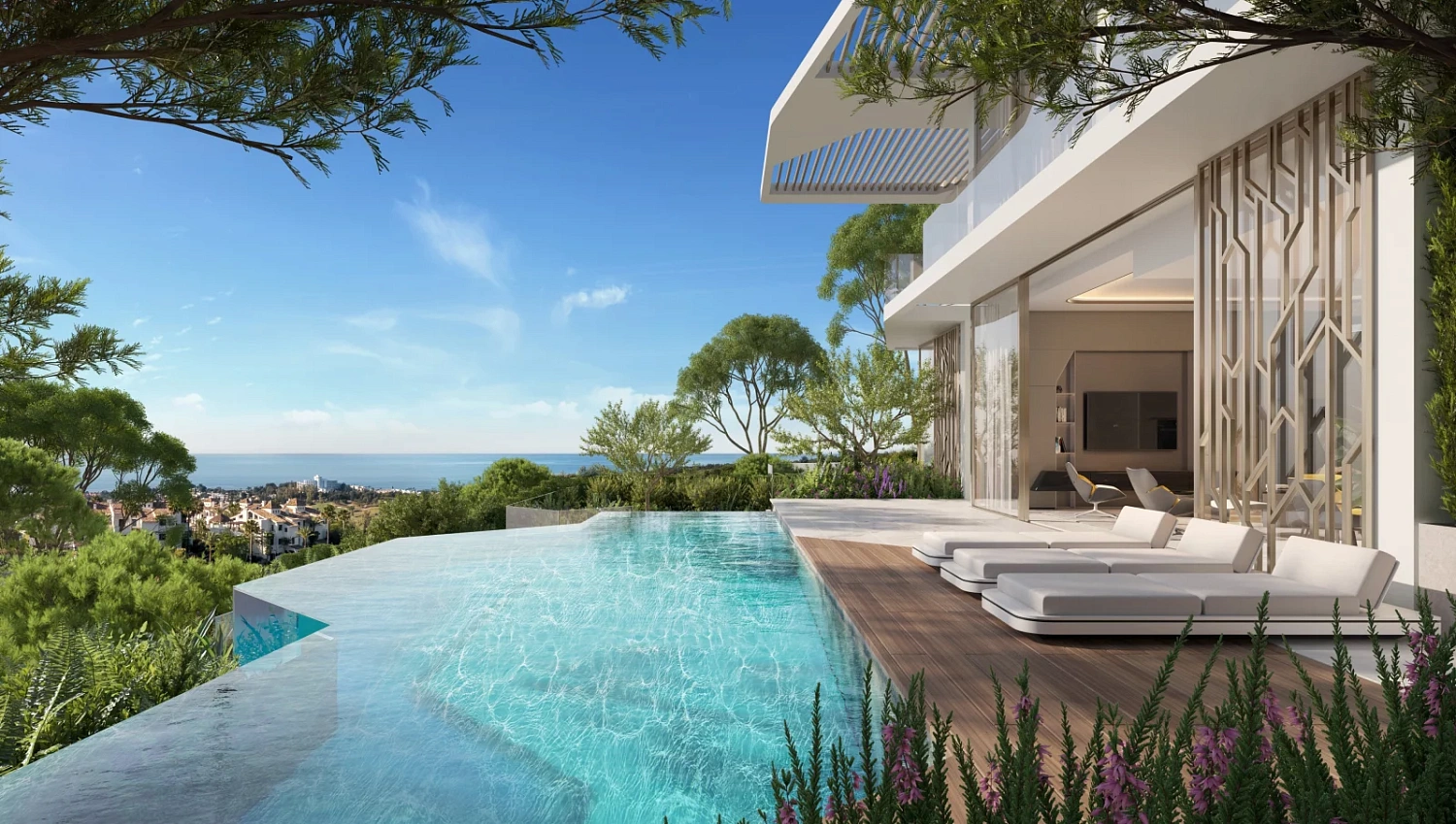 Spacious villas in the style of Lamborghini in Benaavis