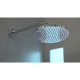 Photo shower column hansgrohe Crometta S 240 1jet Showerpipe EcoSmart 27268000 with thermostat