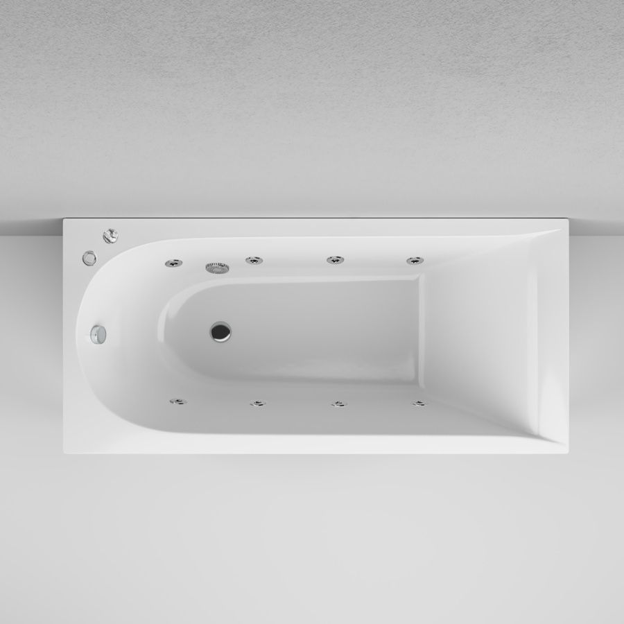 Photo Bath acrylic AM.PM Spirit 150x70 (W72W-150-070W1D)