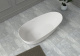 Photo Bath of artificial stone Abber Stein 170x80 AS9611-1.7 white matte