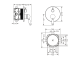 Photo Shower mixer JORGER DELPHI 109.20.125.000