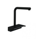 Photo Kitchen mixer hansgrohe Aquno Select M81, 250, 2jet 73836670 with hood shower matte black