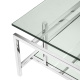 Photo Superia coffee table (polished stainless steel)