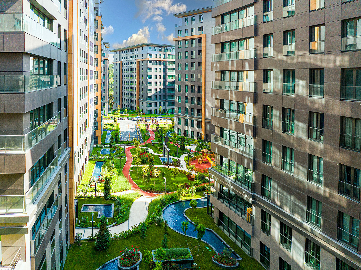 Elite residential complex in a quiet area