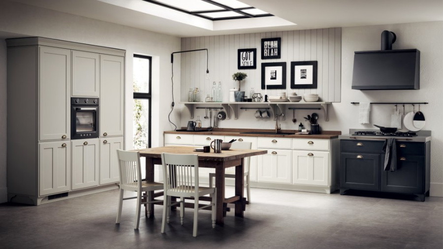 Photo Scavolini Favilla kitchen straight 330cm