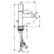 Photo Bidet mixer Axor Uno 45210000