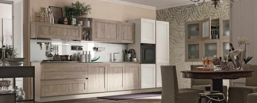 Photo Stosa City kitchen straight 360cm