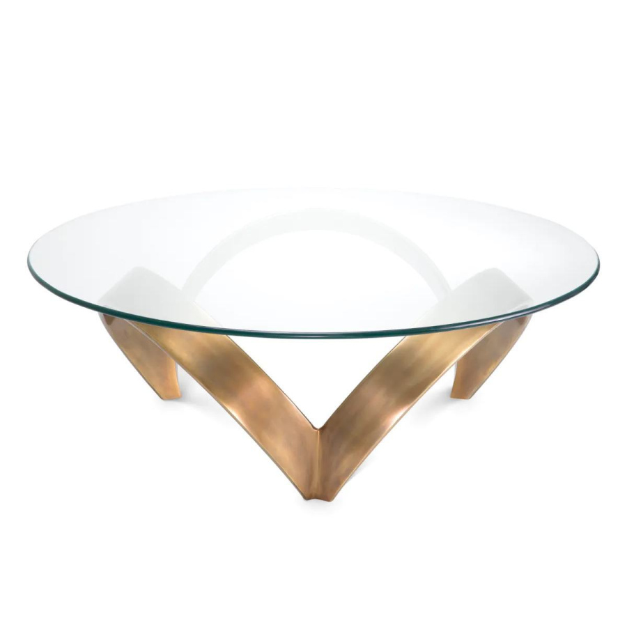 Photo Soquel coffee table (brass)