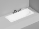 Photo Bath made of artificial stone Salini Ornella Kit 170x70 102413M white matte