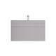 Photo Stand under the sink AM.PM Inspire V2.0 M50AFHX1003EGM 100 cm gray matte