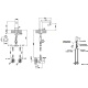 Photo Gessi Rettangolo 30501#706 Black sink mixer