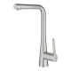 Photo Kitchen mixer Grohe Zedra 32553DC2 supersteel