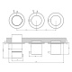 Photo Shower mixer Gessi 316 54334#299 black