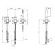 Photo Bath mixer Gessi 316 54043#707 black matte