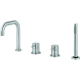Photo Bath mixer Huber Lynox LX001260D1 steel