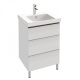 Photo Bathroom under the sink 55 cm Jacob Delafon Odeon Up EB990-N18 white shiny