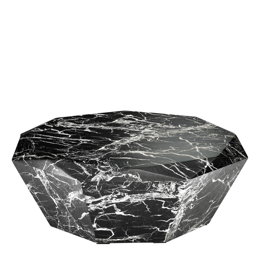 Photo Diamond coffee table (black)