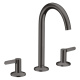 Photo Axor One 48050340 grinded black chrome sink mixer