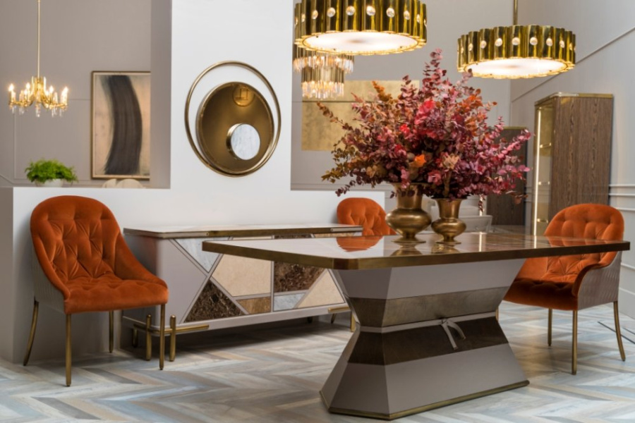 Photo Iconic L dining table (rectangular)